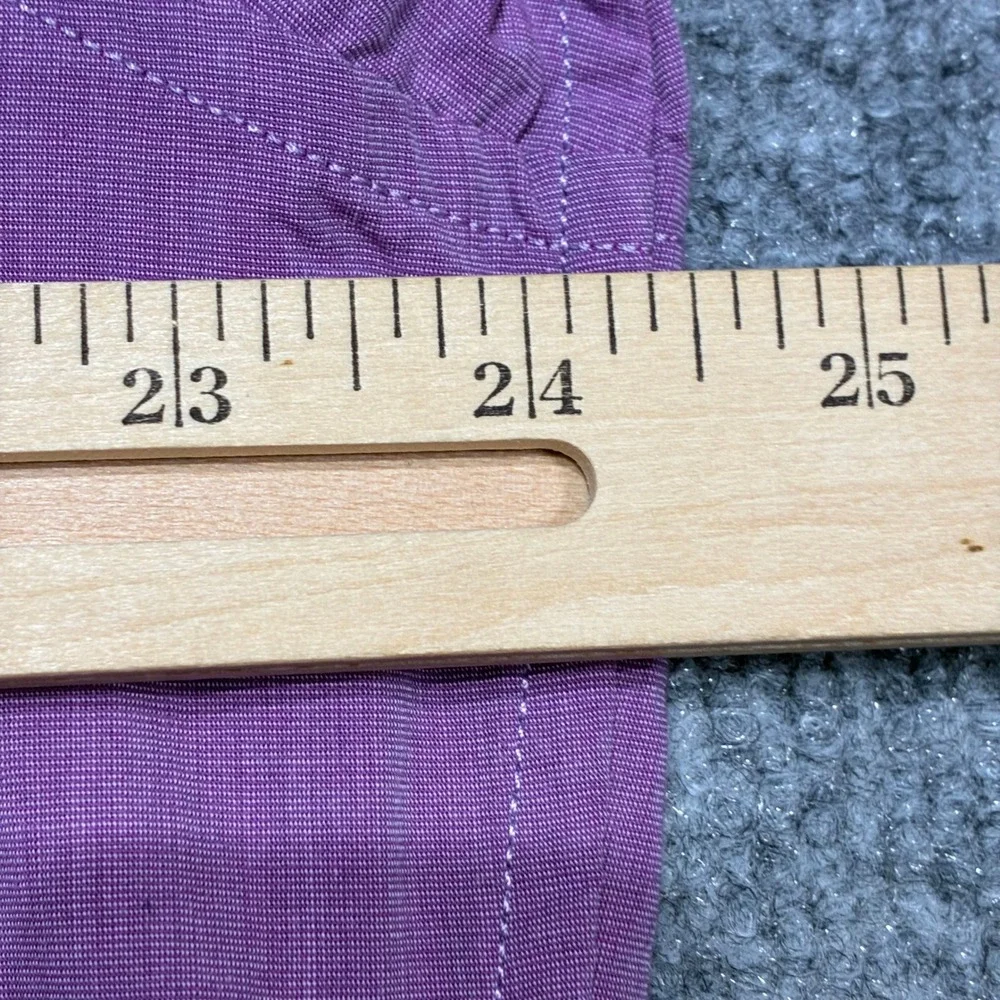 Banana Republic Mens Purple Long Sleeve Button Down Shirt XL Oxford Cloth‎